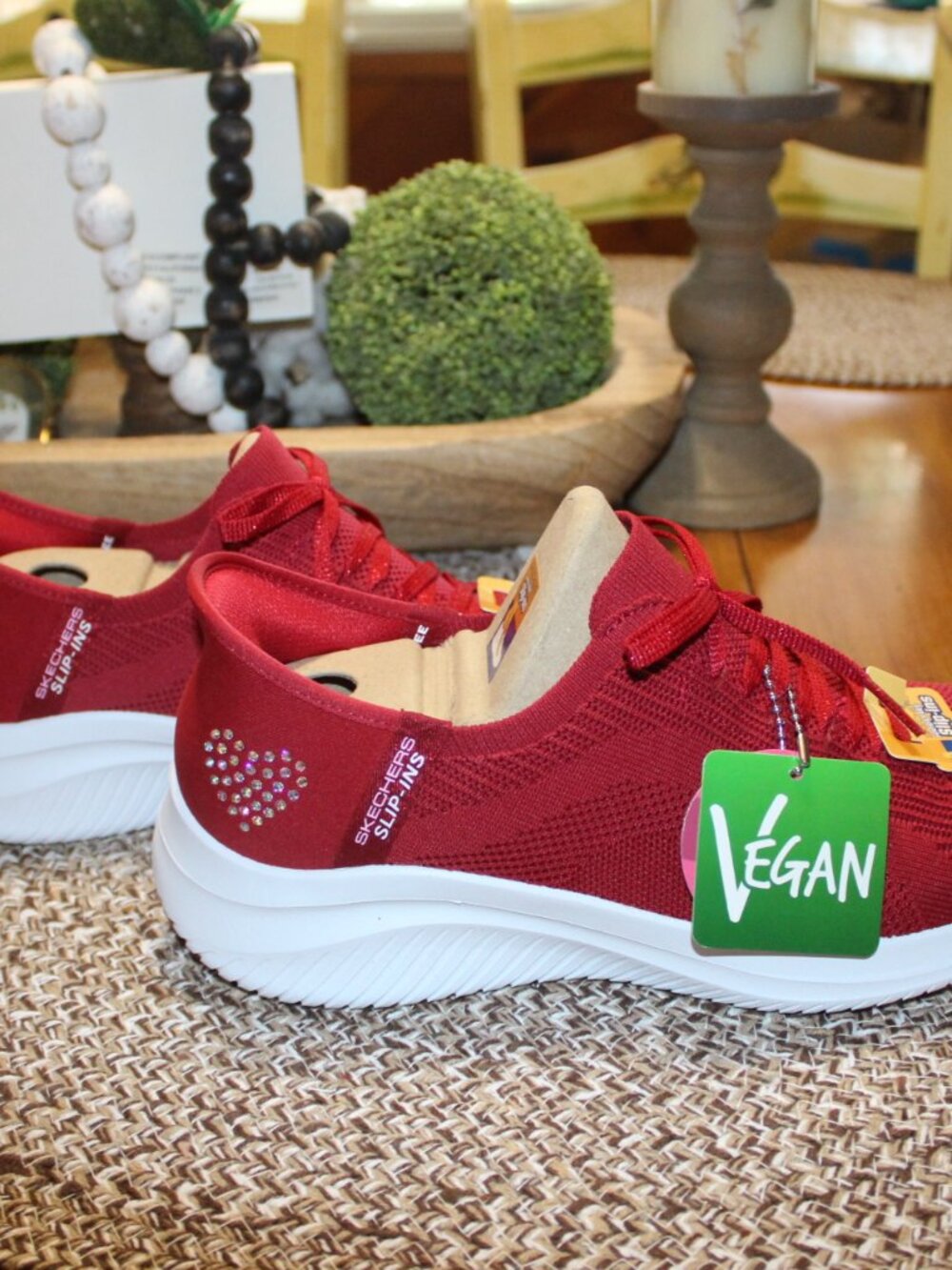 NWT Skechers Ultra Flex "Heart Me" slip ins women's size 9 1/2 DARLING!! - Picture 12 of 12